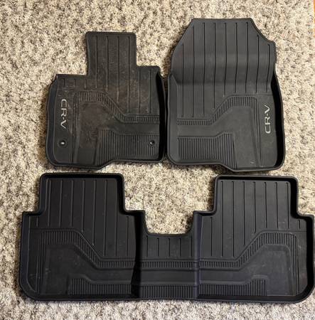 2023-2025 Honda CR-V All-Weather Floor Mats 1