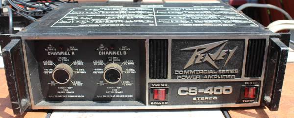 Peavey CS-400 Power Amplifier 1