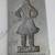 Vintage Ginger bread cookie mold. Stamped Williamsburg VA. 6 thumbnail