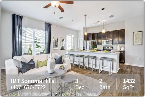 Enjoy the comfort of your new 3 bed / 2 bath! Washer/dryer included! 1