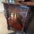 Antique Carved Walnut Console Hall Table and Mirror - circa 1930s 13 thumbnail