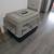 Sturdy plastic pet carrier with metal door, handle, and ventilation 3 thumbnail