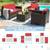 New 4 Pcs Outdoor Patio Sofa Sets Rattan Chair Wicker Conversation Sofa Set, Out 2 thumbnail