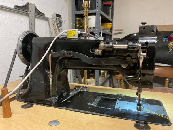Industrial sewing machine 1