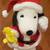 Peanuts 20" Animated Santa Snoopy with Woodstock Figure 3 thumbnail