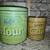 Set Of 2 Vintage Ballonoff Tin Canisters, Flour & Coffee 3 thumbnail