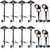 New LED Landscape Lights Kit 8x Pathlights 4x Spotlights w/ Stakes 2 thumbnail