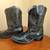 Kids Bronco brand Cowboy BOOTS size 3D 5 thumbnail