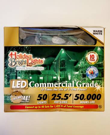 Holiday Bright Lights LED Warm White 1