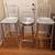 Crate & Barrel Set of 3 Bar Stools 1 thumbnail