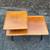 Mid Century Modern Two Tier Pair of Side Tables Rare find Bissman? 2 thumbnail