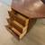 Vintage mid century modern walnut corner dresser desk 10 thumbnail