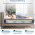 FULL SIZE 12” MEMORY MATTRESS AND 4” METAL BOX SPRING 4 thumbnail
