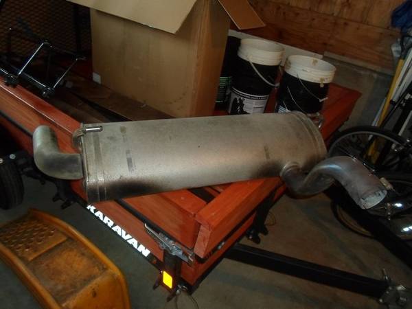 Mopar 68251971AD Muffler & Tailpipe for Jeep Wrangler JL 2018-Present 1