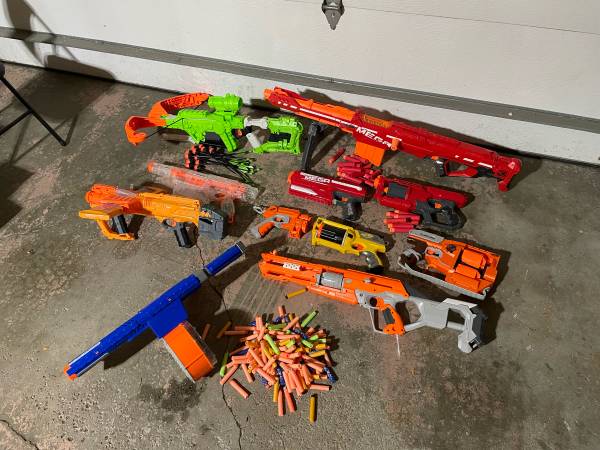Nerf Guns And Nerf Mega Guns 1