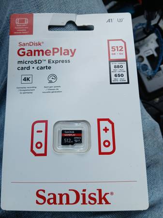 SanDisk Game Play SD card 512GB 1
