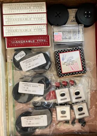 Vintage Typewriter Supplies 1