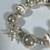 (7pc) Strands of Silver Glass "Old World" Garland 8 thumbnail