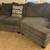 Dark gray L-shaped sectional couch for sale! 3 thumbnail