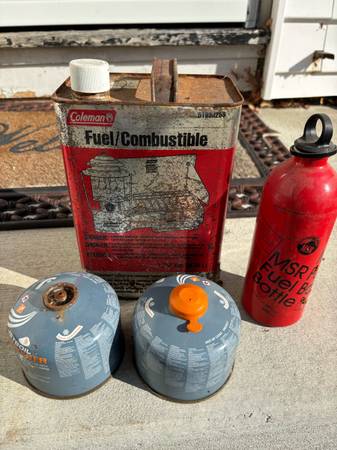 White gas for camping stove 1