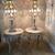 WEIMAN 5 pieces coffee table 2 end tables 2 lamps vintage Italian prov 10 thumbnail