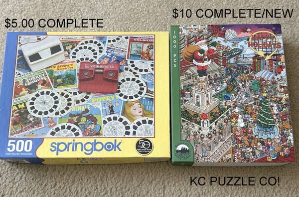JIGSAW PUZZLES FOR SALE 1