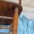 Beautiful antique Tiger Oak accent chair. 12 thumbnail
