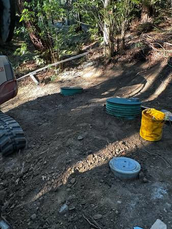 Excavating grading drainage trenching 1