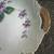 2 1950’s handpainted serving plate and bowl signed T Browning 13 thumbnail