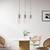 Modern 3 lights Pendant Lights, Chromed Finished #3164 2 thumbnail