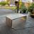 Modern hand made waterfall coffee table solid wood 6 thumbnail