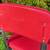 Retro COSCO Chrome and Red Vinyl Stool w/Pull-out Steps 10 thumbnail