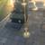 Vintage Tole floor lamp mustard color A168 2 thumbnail