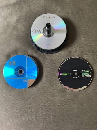 Recordable CD-R and DVD-R Discs - household items - by owner