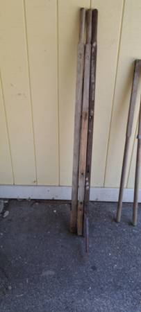 Wheel barrels handles 1