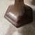 Vintage Resin Table with Cane Top and Pedestal Base 3 thumbnail