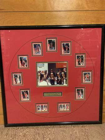 Chicago Bulls 1996 - 1997 World Champions Wall Hanging 1