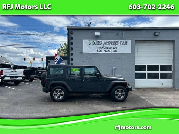 2016 Jeep Wrangler Unlimited Sport 4WD - $14,944 (Plaistow, NH)63654721840257120