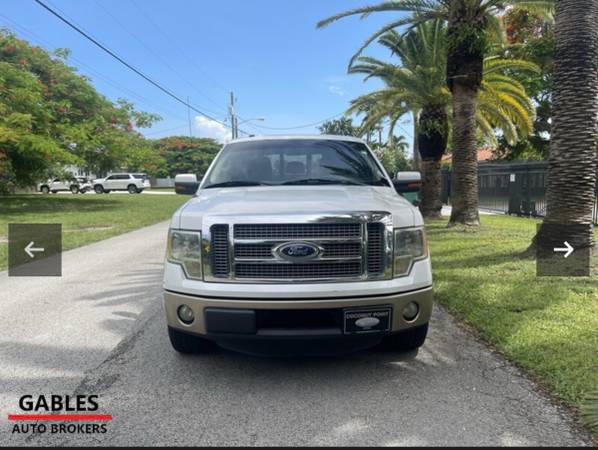 2011 Ford F150 Lariat CREW CAB, LEATHER SEATS! CLEAN FLORIDA TITLE - $7,900 (Miami)63479688657155123