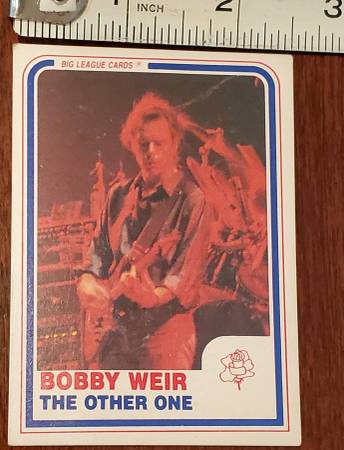 Bobby Weir The Other One Big League Card 1