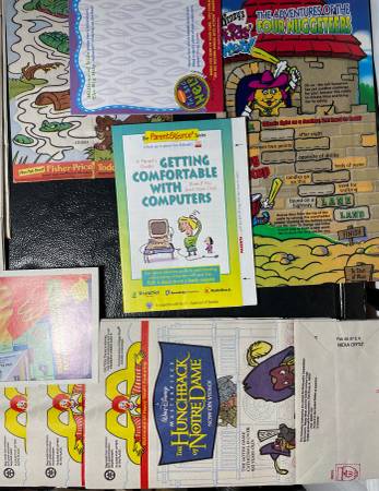 Papel publicitario antiguo sin usar de McDonald's y Wendy's - $25 (Baldwin)63471465219587123