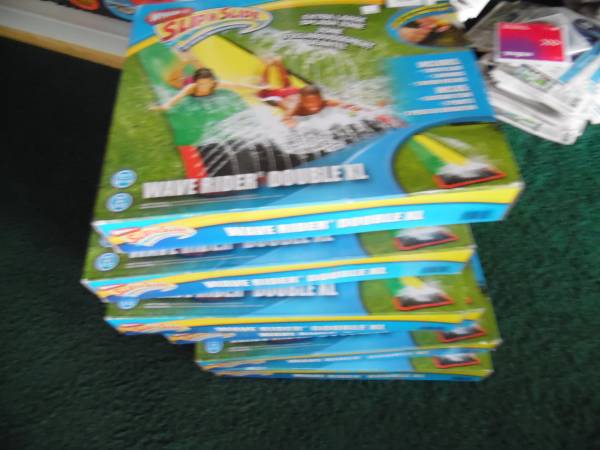 ''Wham-O'' Single Slip and Slides --New in Box-Half Price-- 1