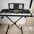 Yamaha Key Board YPT 220 W/JAMESTANDS JS-Z1000 ADJUSTABLE STAND 4 thumbnail