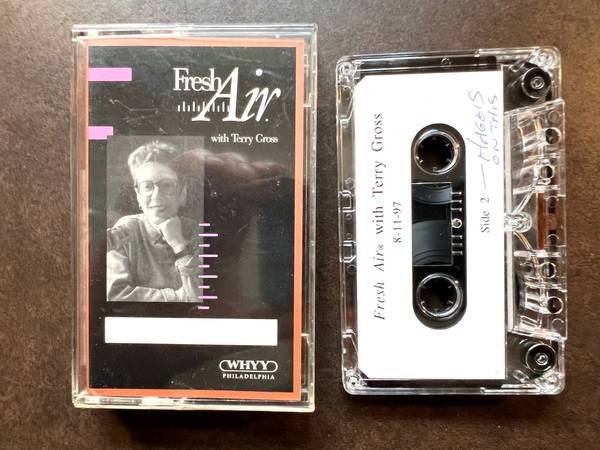 NPR 1997 Audio Cassette Recording with DUE SOUTH's Paul Haggis 1