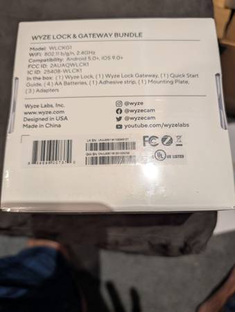 Wyze Lock Bluetooth & WiFi Smart Lock 1