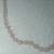 Vintage Women's Milky Pink Quartz Beaded Knotted Stone Necklace 24" 6 thumbnail
