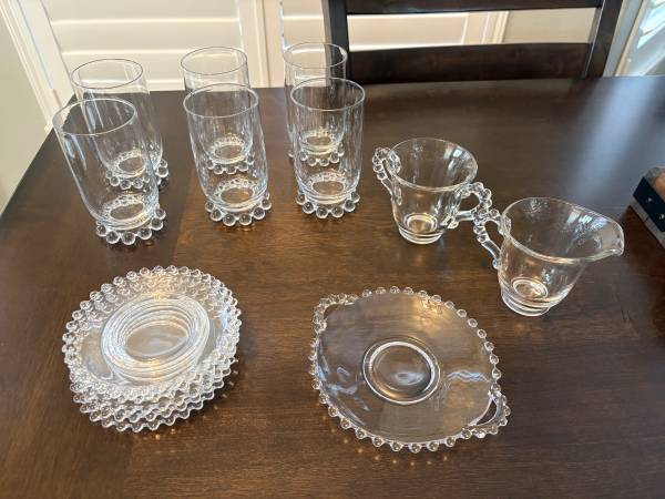 Candlewick Crystal Glassware Set 1