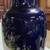 Cobalt Blue Japanese Vase Hand Painted 5 thumbnail