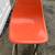 Vintage Stool, Orange Seat 2 thumbnail