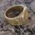 Vintage 18k Gold Plated Poker Ring size 10.5 2 thumbnail